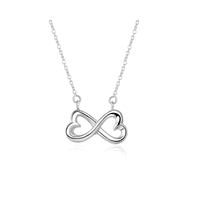 Fershop - Collar Enchapado Con Colgante Infinito