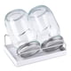 thumbnail image 1 of Kit de frascos para germinar Haswe de 2 x 946 ml con tapas de acero inoxidable, 1 of 7