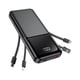 thumbnail image 1 of Cargador Portátil Power Bank De 10000 Mah Con Cable Incorporado, 1 of 7