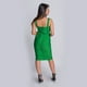 thumbnail image 3 of Vestido ajustado color verde Talla L Mujer, 3 of 3