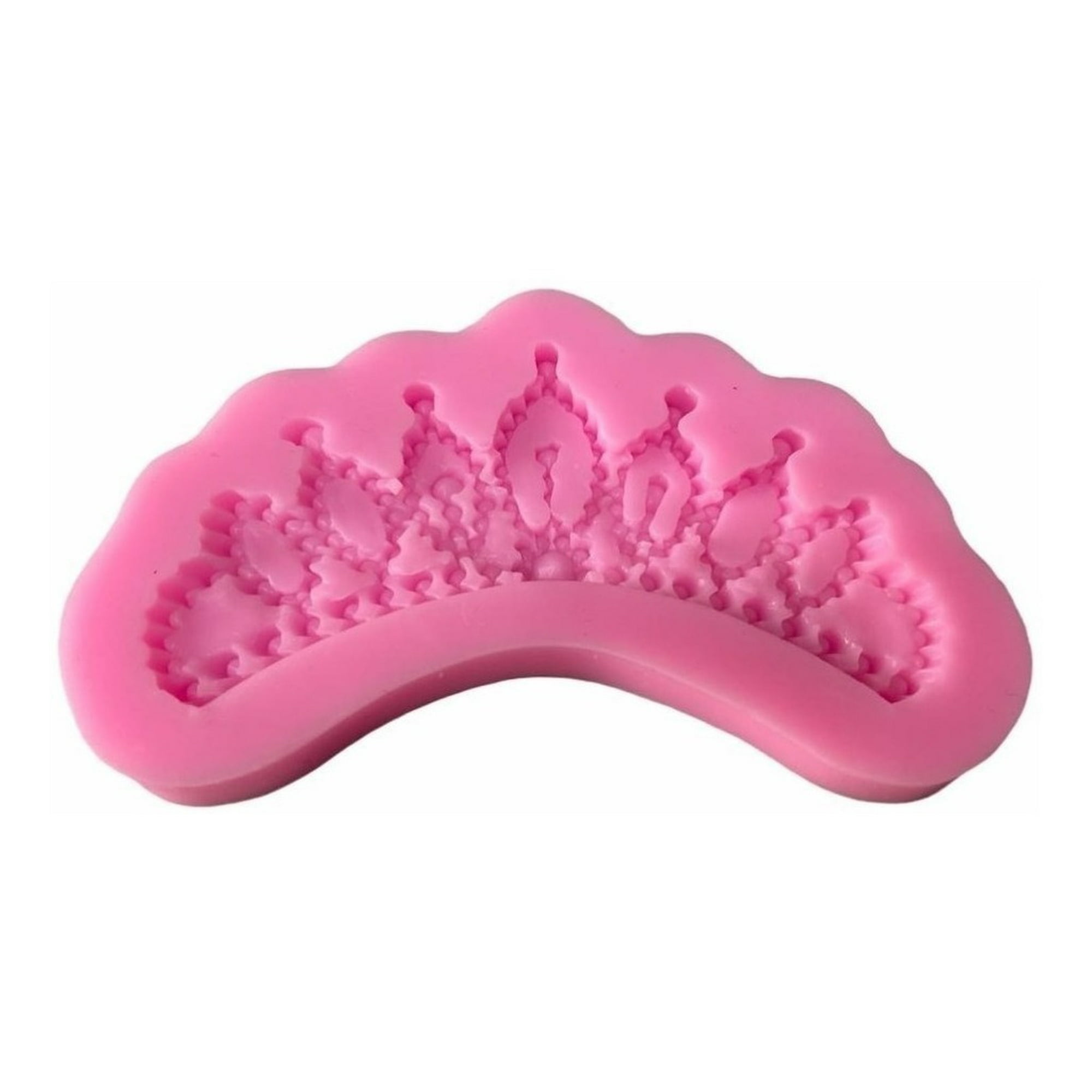 Genérico - Molde De Silicona Molde De Corona Molde Fondant Corona