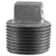 thumbnail image 1 of Tapón b&k de 1/8" de cabeza cuadrada galvanizado, 1 of 1