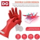 thumbnail image 2 of Guantes de goma DongChu Class 00 de bajo voltaje talla 9 rojos, 2 of 8