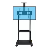 Genérico - Soporte Tv Movil Con Ruedas 32 -75 Base Pedestal Stand 1700