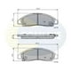 thumbnail image 4 of Pastillas Freno para auto Chevrolet Colorado 2004-2012 Delantero, 4 of 6