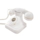 thumbnail image 5 of Teléfono retro con cable, teléfono antiguo, teléfono clásico con botones, teléfono de escritorio con cable, teléfono fijo retro para sala de estar, oficina, cafetería. Blanco, 5 of 5