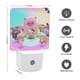 thumbnail image 2 of Hello Kitty Luz nocturna LED con sensor de anochecer a amanecer para dormitorio, baño, pasillo, escaleras - Lámpara LED nocturna de enchufe, 0.5W - 1 pieza, 2 of 6