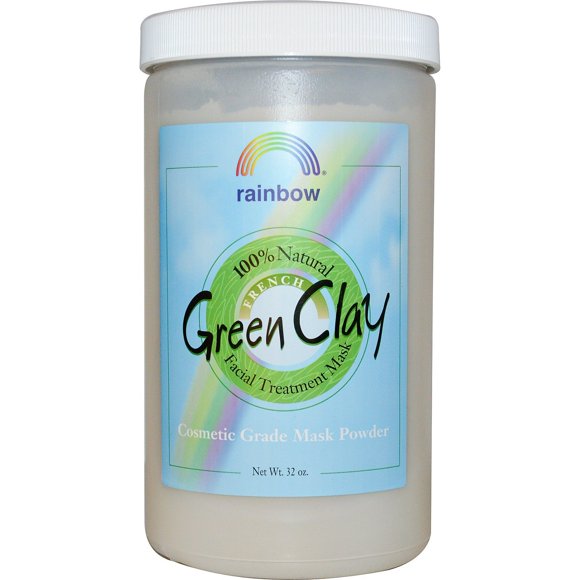 Mascarilla de Tratamiento Facial Arcilla Verde Francesa Rainbow 907 g