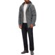 thumbnail image 2 of INSPIRE CHIC Chaqueta de Invierno para Hombre con Capucha, Forro de Felpa y Cremallera Completa, Acolchada, Talla M, Gris, 2 of 5