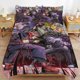 thumbnail image 1 of Jujutsu Kaisen Bedding Set Duvet Cover Comfortable and Lightweight Cartoon Bedding 3 Piece Bed Set, 1 of 5
