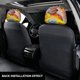 thumbnail image 3 of El Aula de Caitie Funda Protectora Universal para Reposacabezas de Coche, Funda Elástica para Reposacabezas de Asiento de Auto, Funda de Tela Antipolvo, Accesorios de Interior 2 Piezas, 3 of 6