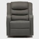 thumbnail image 2 of Berger Reclinable Moderno de Lino Gris 98015GR, 2 of 3