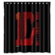 thumbnail image 1 of Cortina de ducha One Direction, juego de cortina de baño con ganchos, tamaño 60 x 72 pulgadas, 1 of 3