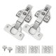 thumbnail image 1 of Kit de herrajes para puerta corrediza de gabinete NECILO con bisagras y rodillos, 1 of 7