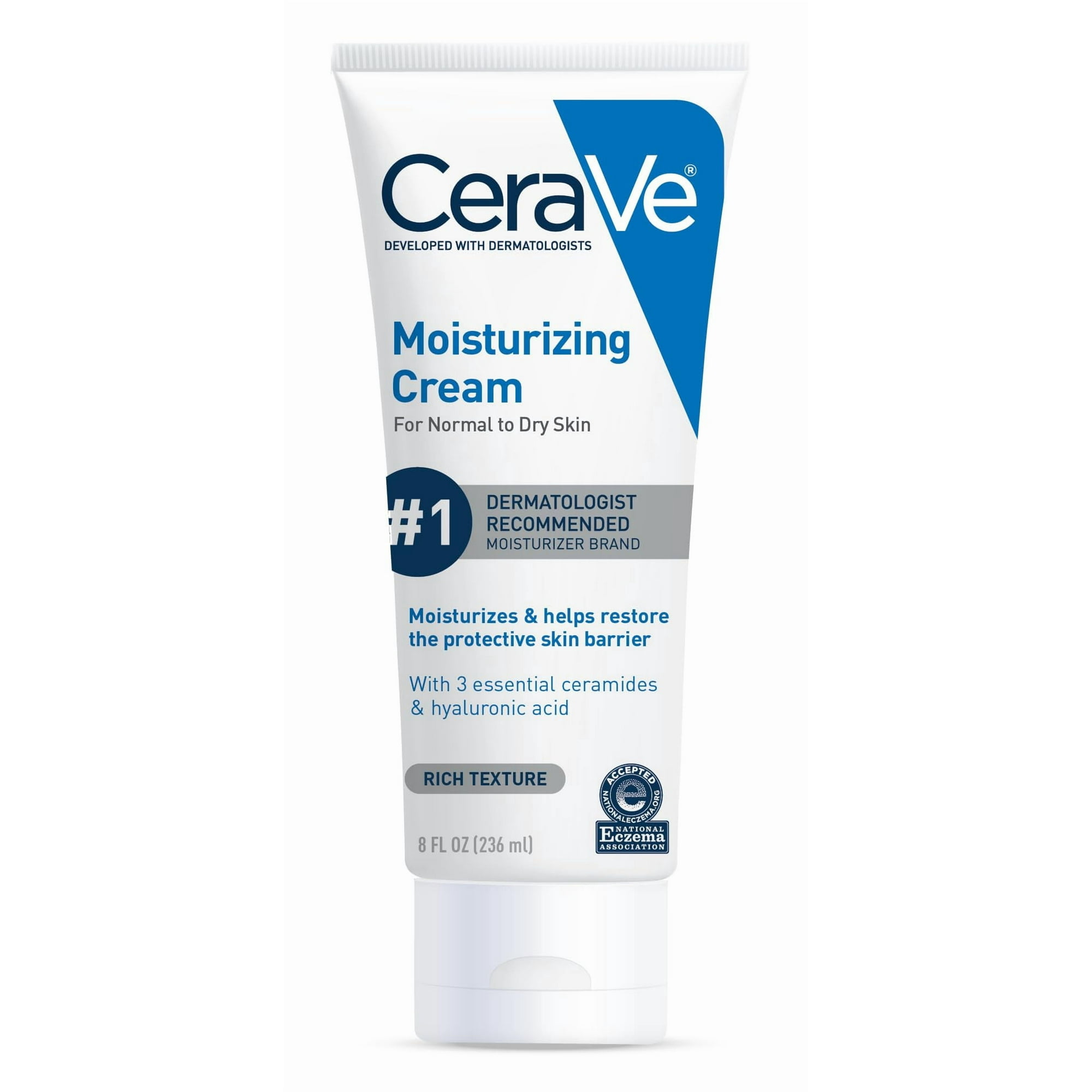 Cerave - Crema Hidratante Para Rostro Y Cuerpo, Piel Normal A Seca, 240 Ml