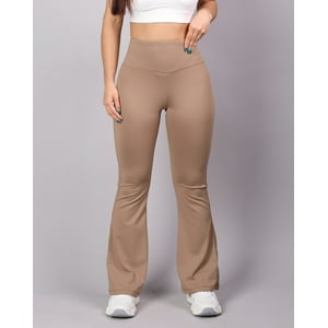 Flix Spa - Leggings Flare Mujer Elasticada Sensación