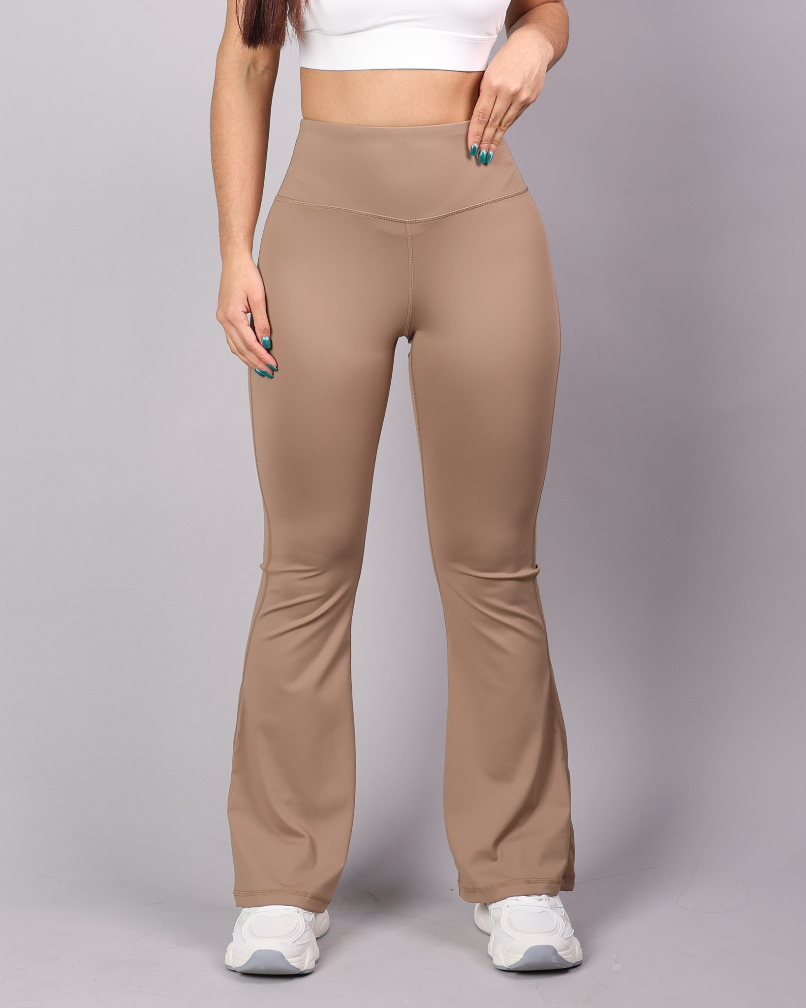 Flix Spa - Leggings Flare Mujer Elasticada Sensación