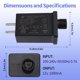 thumbnail image 2 of Fuente de alimentación YIJXPOIN 12V 1.0A (8 unidades) 110V, 2 of 7