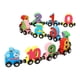 thumbnail image 5 of Juego De Trenes Con Números Magnéticos, Juego De Trenes De Madera, Juguete Para Niños, Niñas Y Niños De 3, 4 Y 5 Años, 5 of 5
