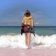 thumbnail image 2 of Cyborg Toalla de playa de secado rápido con diseño temático, regalo para mujeres y niñas, ideal para cumpleaños, fans, amantes de la música, uso en la playa o al aire libre, 78 × 180 cm, 2 of 6