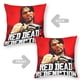 thumbnail image 2 of Red Dead Redemption Fundas de almohada de terciopelo con tema, regalos de funda de almohada, decoración para el hogar, cojín de lanzar, regalo de cumpleaños para fans y parejas. 45cm x 45cm., 2 of 6