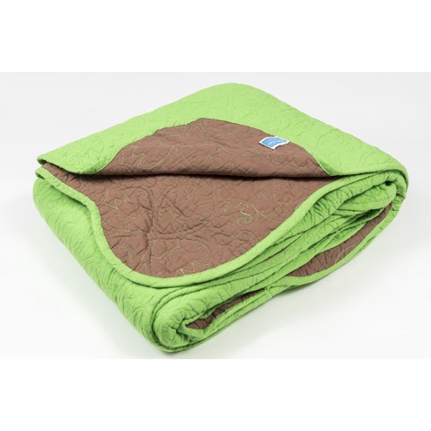 El Castillo - Quilt 100% Algodón Verde / Café King