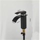 thumbnail image 3 of Grifos de baño Grifo de baño de oro rosa Grifo de baño macizo Grifo mezclador de ducha de agua fría y caliente Grifo de lavabo de una sola manija Grifo mezclador de lavabo de baño táctil montado en la, 3 of 7