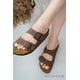 thumbnail image 5 of Sandalias Planas para Mujer Project Cloud Venita Tan de Cuero Genuino, 5 of 6