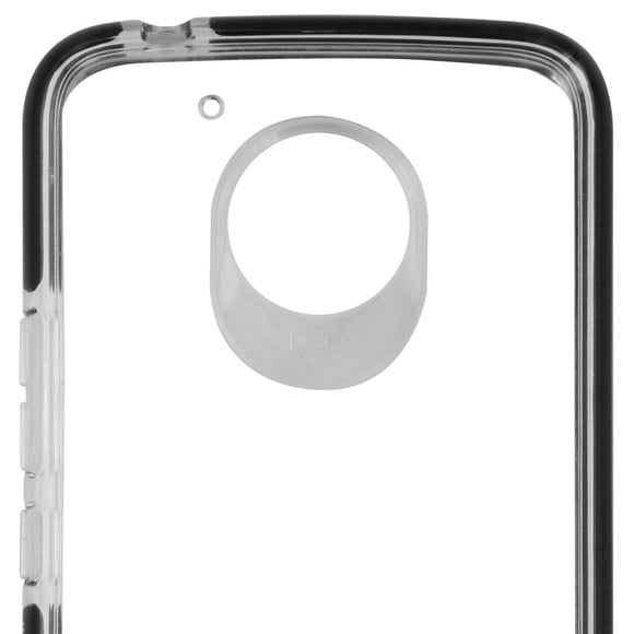 Funda para Celular GEAR4 Piccadilly LG LV9 X Venture Transparente con Detalles Negros