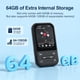 thumbnail image 4 of Reproductor MP3 ZAQE 128 GB Bluetooth 5.3 y Radio FM, 4 of 8
