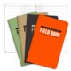 thumbnail image 1 of Cuaderno de campo Elan Publishing 9 cm x 14 cm, pack de 4, rayado, 1 of 5