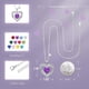 thumbnail image 3 of Collar Love Pendant Con Piedra De Nacimiento Para Mujer, 3 of 4