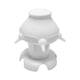 thumbnail image 3 of Cuenco De Leche Para Mascotas, Animales Peque?os, Boquillas Múltiples, Dispositivo De Alimentación De Leche Para Mascotas De Silicona, Base Hueca Blanca, 3 of 5