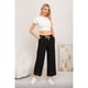 thumbnail image 2 of Pantalon Recto Mujer Cargo Liviano Excelente Calidad Diseño Letras 3007, 2 of 2