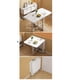 thumbnail image 3 of Mesa De Comedor Plegable Multiuso Efecto Mármol 120x60x75cm, 3 of 4