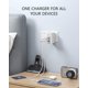 thumbnail image 4 of Cargador de pared USB LENCENT 22W/4.4A adaptador de viaje de 4 puertos, 4 of 7