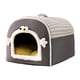 thumbnail image 1 of Suministros Para Mascotas De Casa De Perros Cómodas 2 En 1 Cama Para Gato Para Perros Para El Piso De Gatito De Cachorros XL, 1 of 5