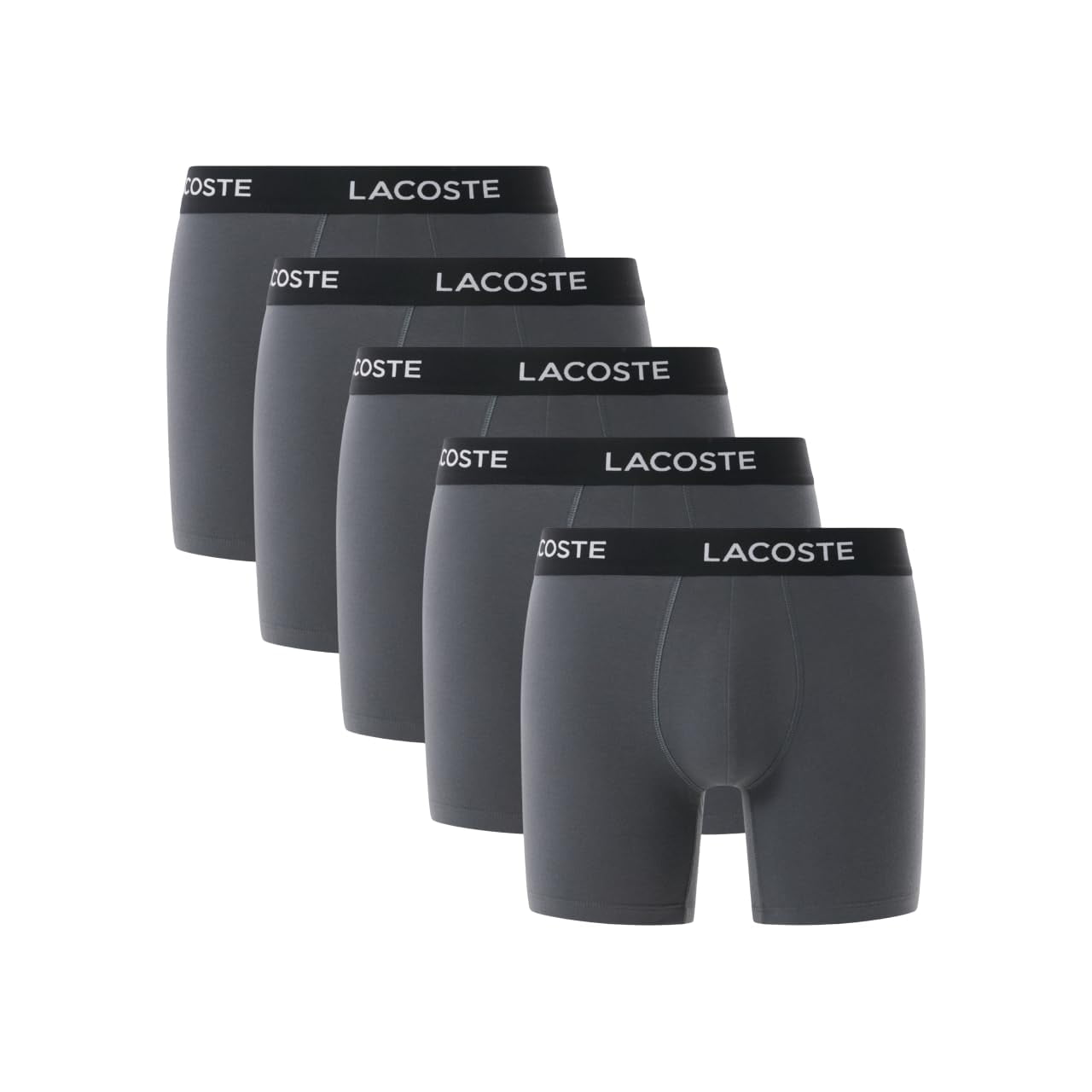 Boxers Tipo Bóxer Lacoste Algodón Stretch Paquete De 5 Talla Xl