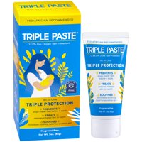Triple Paste - Crema Para Dermatitis Del Pañal, Triple Pasta, 90 Ml, Pomada De Óxido De Zinc