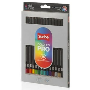 Scribe Colores Pro 15 Lapices