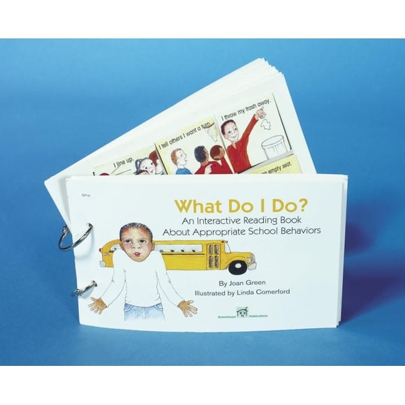 Libro de lectura interactivo ¿Qué hago? para niños