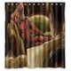 thumbnail image 1 of Cortina de ducha de Deadpool con ganchos, tamaño 66 x 72 pulgadas, 1 of 3