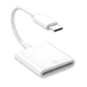 thumbnail image 1 of "Cable Adaptador Usb Belug 3.0 Tipo C Usb-c A Memoria Sd Camara Blanco ", 1 of 5