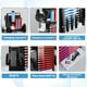 thumbnail image 5 of Estación organizadora con cargador de mandos - Soporte de almacenamiento multifuncional compatible con la base de Nintendo Switch, soporte de mandos, base de carga de JoyCons-Negro Blanco, 5 of 7