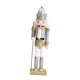 thumbnail image 2 of Estatua De Cascanueces De Navidad, Figura De Soldado Cascanueces, Decoración Para Mesas Del Hogar, Decoración Argent, 2 of 5