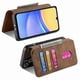 thumbnail image 2 of Funda Billetera Magnética para Samsung Galaxy A25 Soporte Tarjetas Desmontable Marrón, 2 of 6