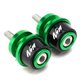 thumbnail image 5 of Spools de brazo oscilante ZYAKOMO Ninja 500 650 ZX6R ZX10R Verde, 5 of 7