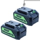 thumbnail image 1 of Batería DTK 24V 6.0Ah con salida USB, paquete de 2, 1 of 8