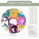 thumbnail image 2 of Hora De Aventura theme Fitted Round Tablecloths Elastic Edged Table Covers Waterproof Table Cloth For Kitchen Holiday Party Tables Decor 120cm, 2 of 6
