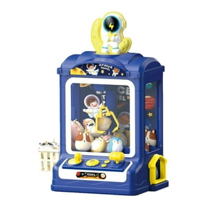 Fliperex - Juguete Mini Maquina Saca Peluche Garra Kawaii Doll Machine Azul